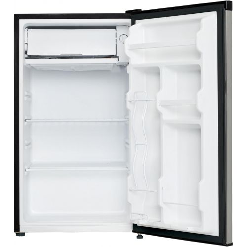  DANBY DCR032C1BSLD 3.2 cu. Ft. Compact Refrigerator with Freezer Silver