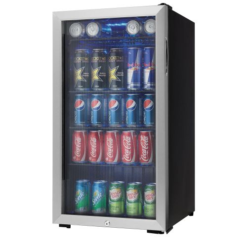  Danby 120 Can Beverage Center, Stainless Steel DBC120BLS