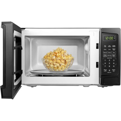  [아마존베스트]Danby DBMW0720BBB 0.7 Cu.Ft. Countertop Microwave-700 Watts, Small with Push Button Door, Black