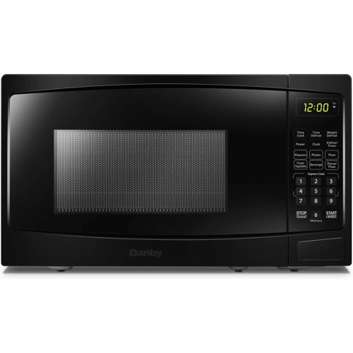  [아마존베스트]Danby DBMW0720BBB 0.7 Cu.Ft. Countertop Microwave-700 Watts, Small with Push Button Door, Black