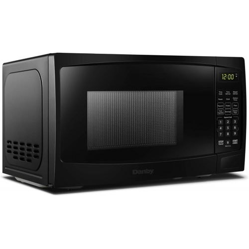  [아마존베스트]Danby DBMW0720BBB 0.7 Cu.Ft. Countertop Microwave-700 Watts, Small with Push Button Door, Black