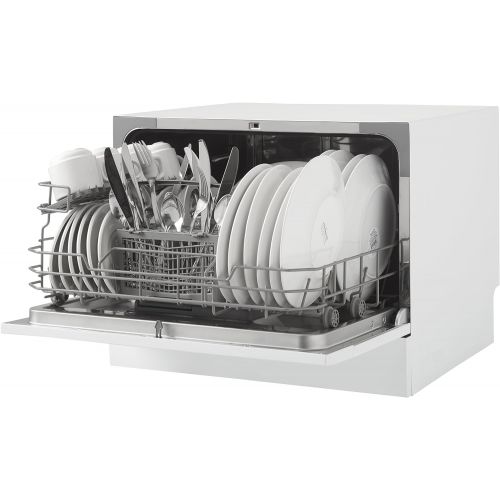  (New Model) Danby DDW621WDB Countertop Dishwasher, White