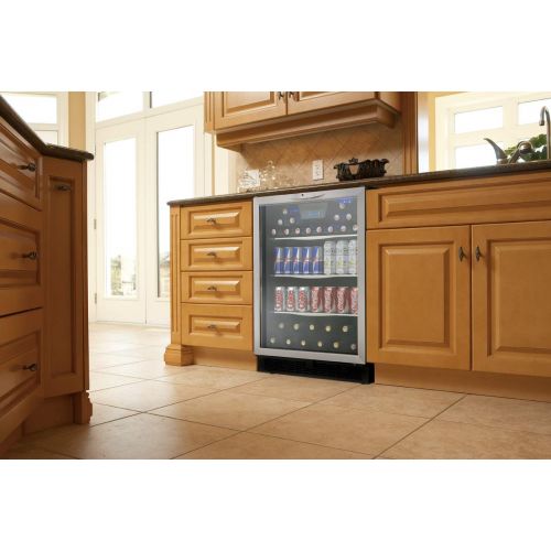  Danby DBC514BLS 5.3 Cu. Ft. Silhouette Beverage Center - BlackStainless