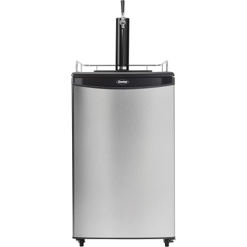  Danby DKC054A1BSLDB 5.4 cu. ft. Single Tap Keg Cooler, Steel