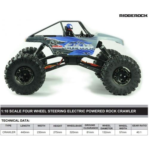  Redcat Racing Danchee RidgeRock 110 Scale Electric Crawler