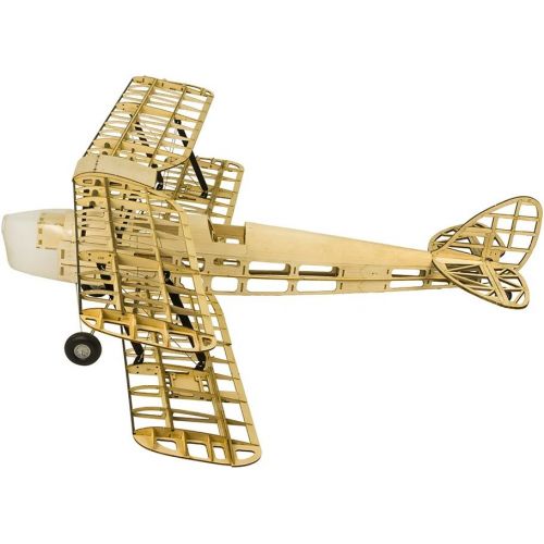  Dancing Wings Hobby 39 Balsa Laser Cut Model Kit De Havilland DH82a Tiger Moth Biplane by DW Hobby Electric Airplane Kit to Build for Adults (S1904)