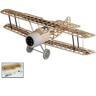 Dancing Wings Hobby S111 Radio Remote Controlled Electric Gasoline Gas Glow Powered Aircraft Biplane Sopwith Camel Wingspan 1520mm with Fiberglass Cowling Laser Cut KIT ;Need to Build Model for Adults