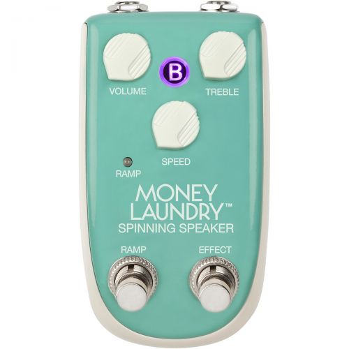  Danelectro},description:Welcome to the spin cycle with the Danelectro Billionaire Money Laundry spinning speaker effects pedal! It offers lush, rotating speaker tones with top boos