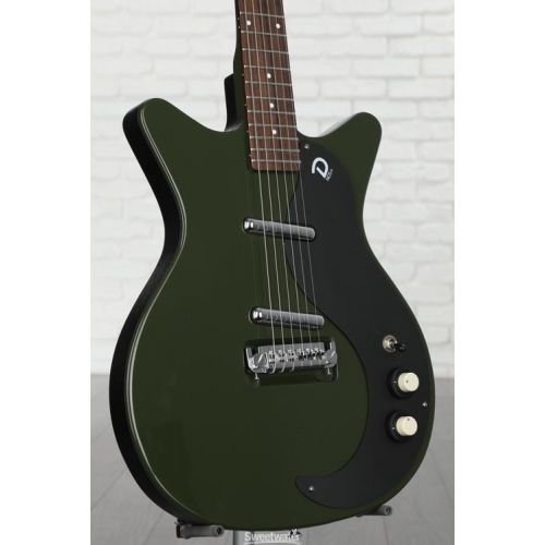  Danelectro Blackout 59 Electric Guitar - Green Envy Demo