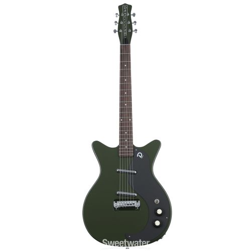  Danelectro Blackout 59 Electric Guitar - Green Envy