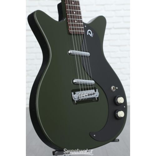  Danelectro Blackout 59 Electric Guitar - Green Envy