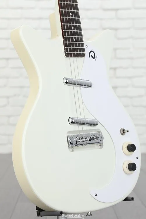  Danelectro '59M NOS+ Electric Guitar - Aged White