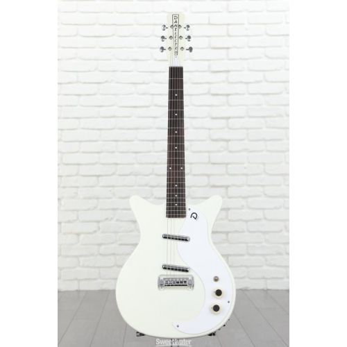  Danelectro '59M NOS+ Electric Guitar - Aged White