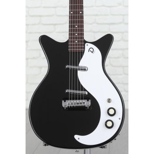  Danelectro '59M NOS+ Semi-hollowbody Electric Guitar - Black