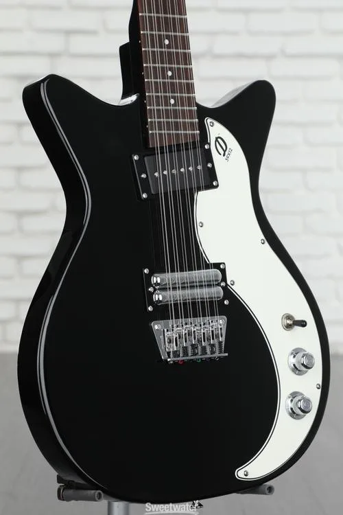  Danelectro 59X12 12-string Electric Guitar - Black
