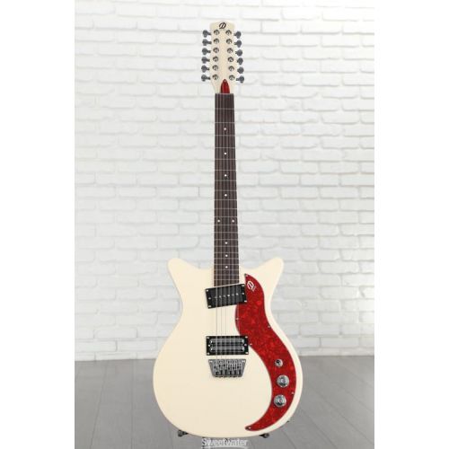  Danelectro 59X12 12-string Semi-hollowbody Electric Guitar - Vintage Cream