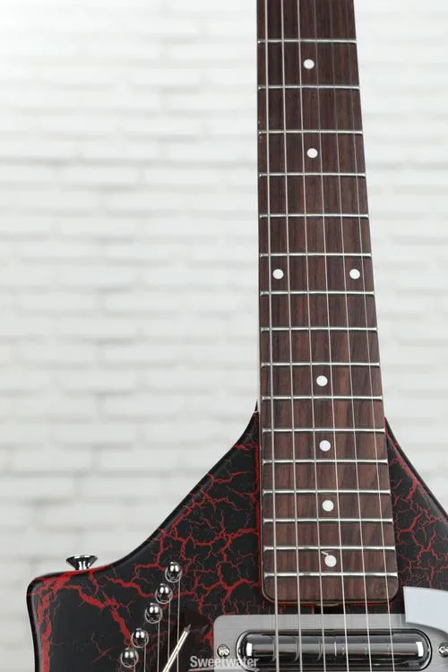  Danelectro Sitar - Red Crackle