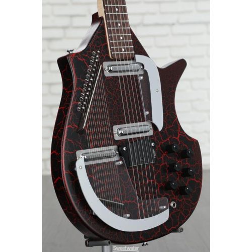  Danelectro Sitar - Red Crackle