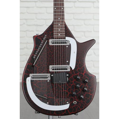  Danelectro Sitar - Red Crackle