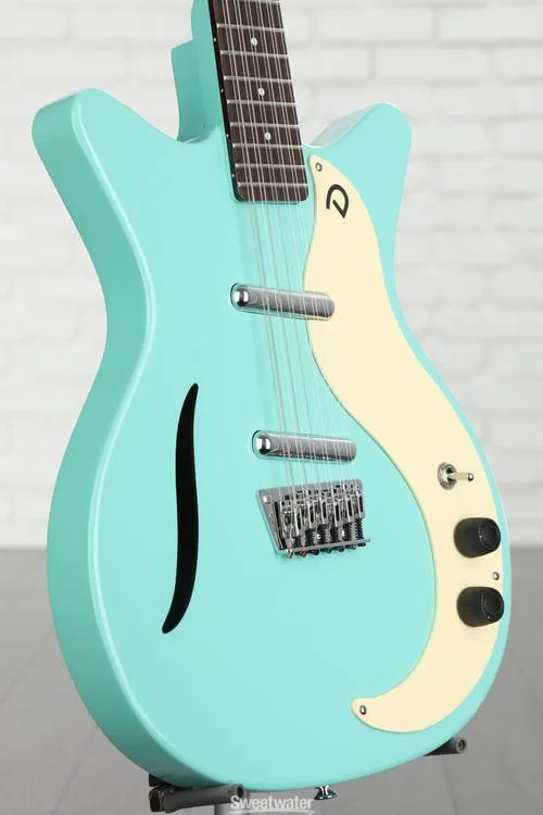  Danelectro Vintage 12 String Electric Guitar - Dark Aqua