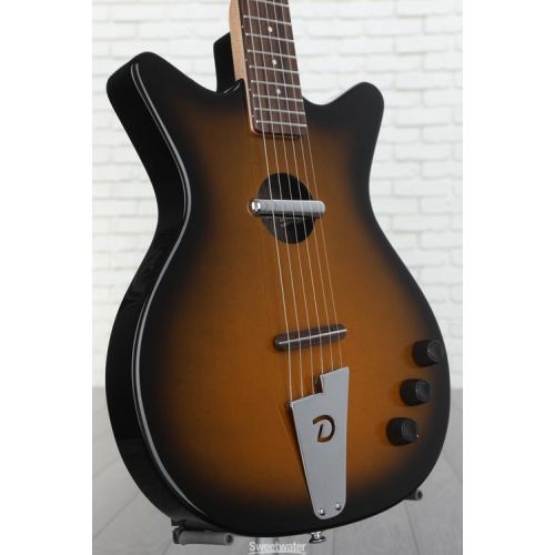  Danelectro Convertible Acoustic-Electric Guitar - Tobacco Sunburst