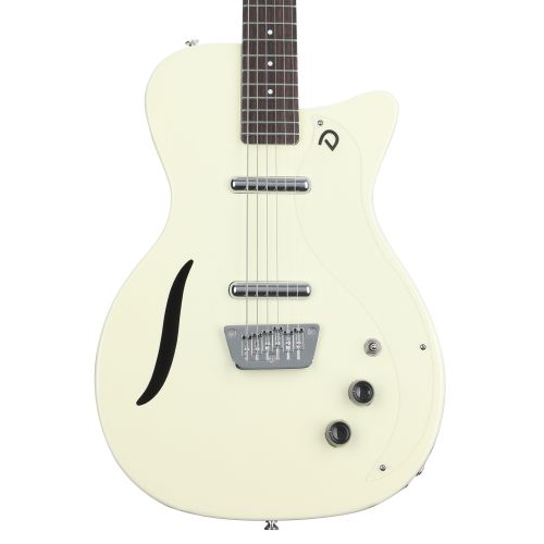  Danelectro Vintage Baritone Electric Guitar - Vintage White