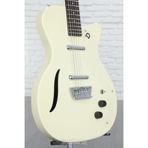  Danelectro Vintage Baritone Electric Guitar - Vintage White