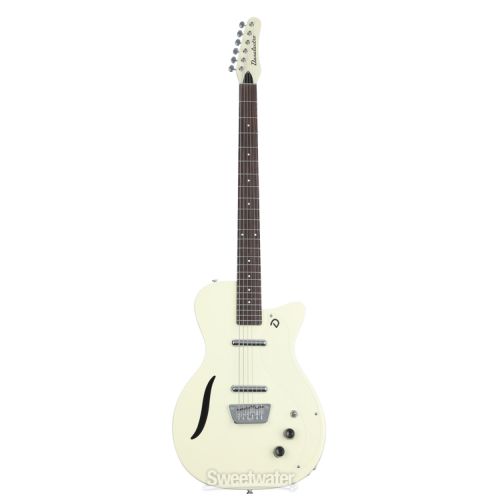  Danelectro Vintage Baritone Electric Guitar - Vintage White