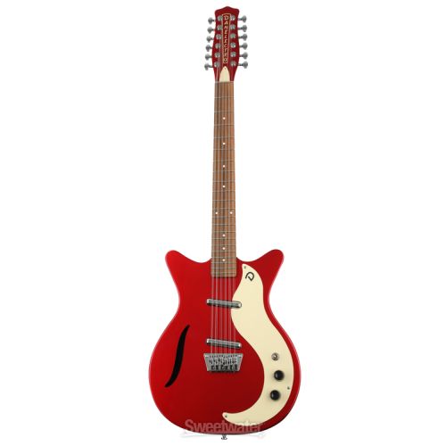  Danelectro Vintage 12 String Electric Guitar - Red Metallic