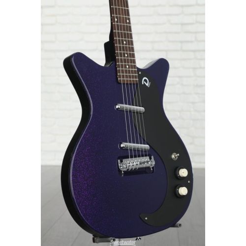  Danelectro Blackout 59 Electric Guitar - Purple Metal Flake