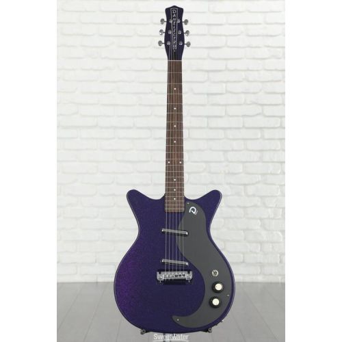  Danelectro Blackout 59 Electric Guitar - Purple Metal Flake