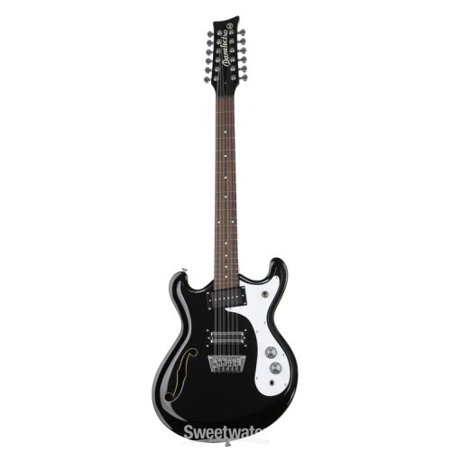  Danelectro 66-12, 12-string Electric Guitar - Limo Black