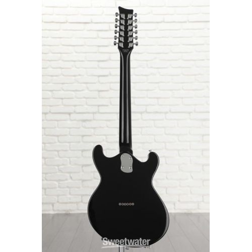  Danelectro 66-12, 12-string Electric Guitar - Limo Black