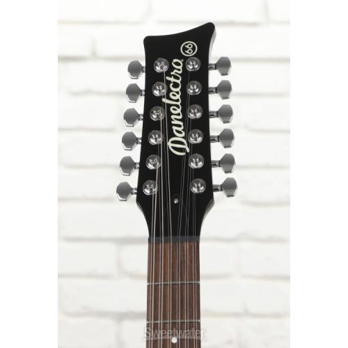  Danelectro 66-12, 12-string Electric Guitar - Limo Black