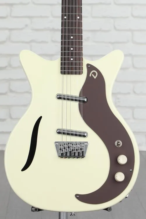 Danelectro Vintage 12 String Electric Guitar - Vintage White Demo