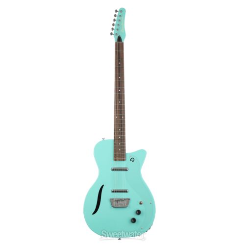  Danelectro Vintage Baritone Electric Guitar - Dark Aqua