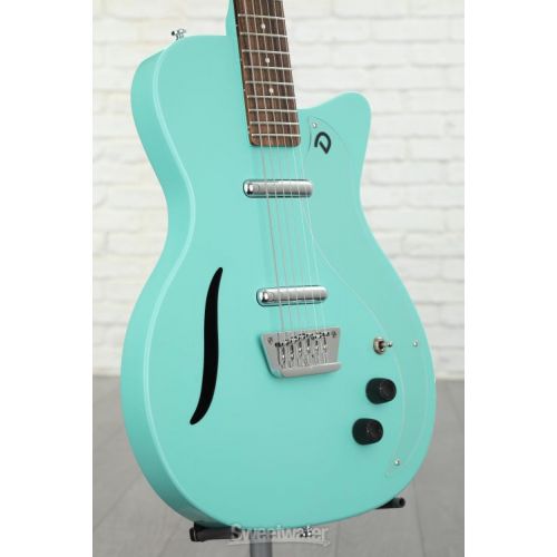  Danelectro Vintage Baritone Electric Guitar - Dark Aqua