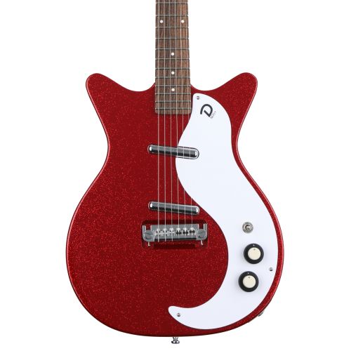  Danelectro '59M NOS+ Electric Guitar - Red Metalflake