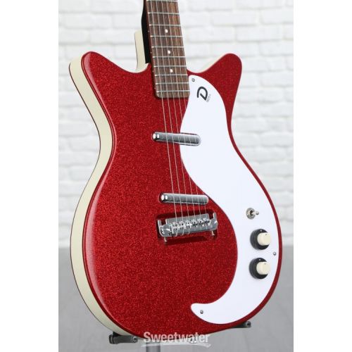 Danelectro '59M NOS+ Electric Guitar - Red Metalflake