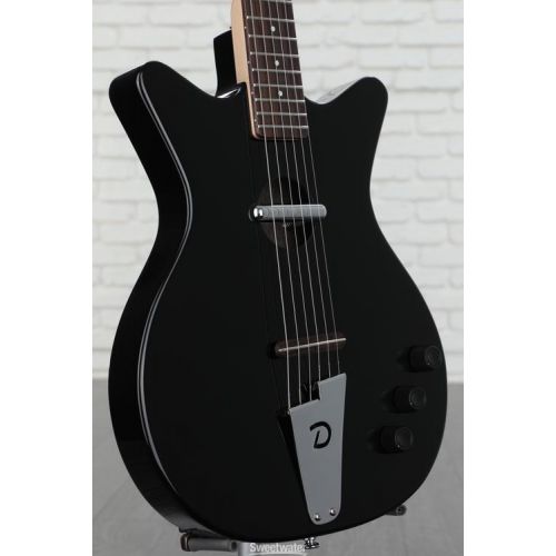  Danelectro Convertible Acoustic-Electric Guitar - Black Demo