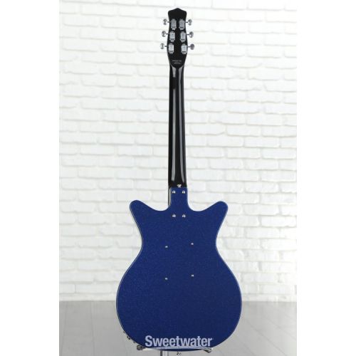  Danelectro 60th Anniversary DC '59 NOS+ Electric Guitar - Deep Blue Metalflake