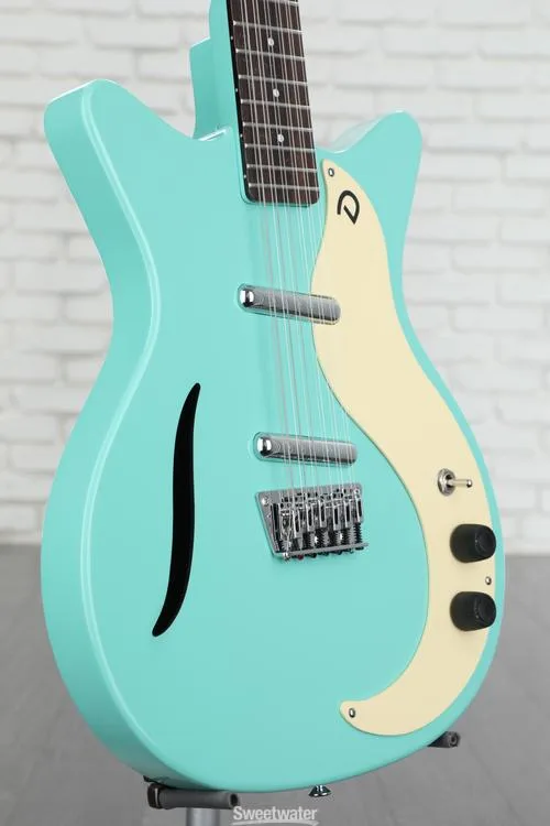  Danelectro Vintage 12 String Electric Guitar - Dark Aqua Demo