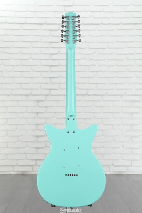  Danelectro Vintage 12 String Electric Guitar - Dark Aqua Demo