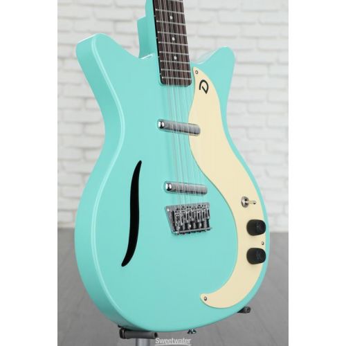  Danelectro Vintage 12 String Electric Guitar - Dark Aqua Demo