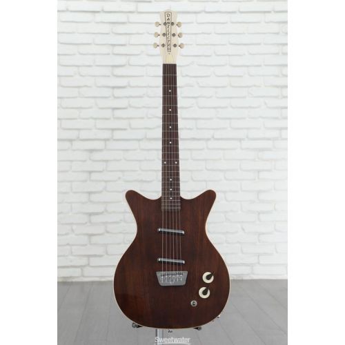  Danelectro '59 Divine Electric Guitar - Dark Walnut Demo