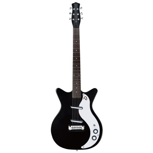  Danelectro Electric Guitar 59M NOS+ Page Style Black Lipstick Pickups