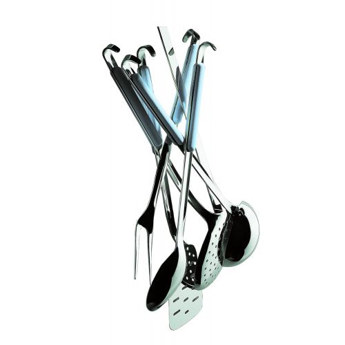  MEPRA Mepra Fantasia 6-Piece Ladles with Hook Set, Light Blue