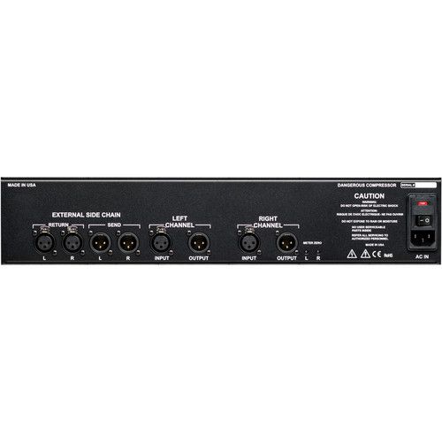  Dangerous Music COMPRESSOR Dual-Channel VCA Compressor with Smart Dynamics