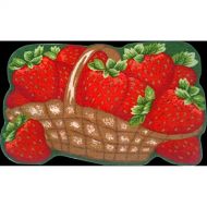 Daniels Bath & Byound Strawberries Kitchen Fruit Mat Rug