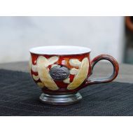 /DankoHandmade Pottery Cup, Handmade Espresso Cup, Coffee Cup, Cute Ceramic Cup, Coffee Mug, Pottery Mug, Wheel thrown Pottery, Pottery gift